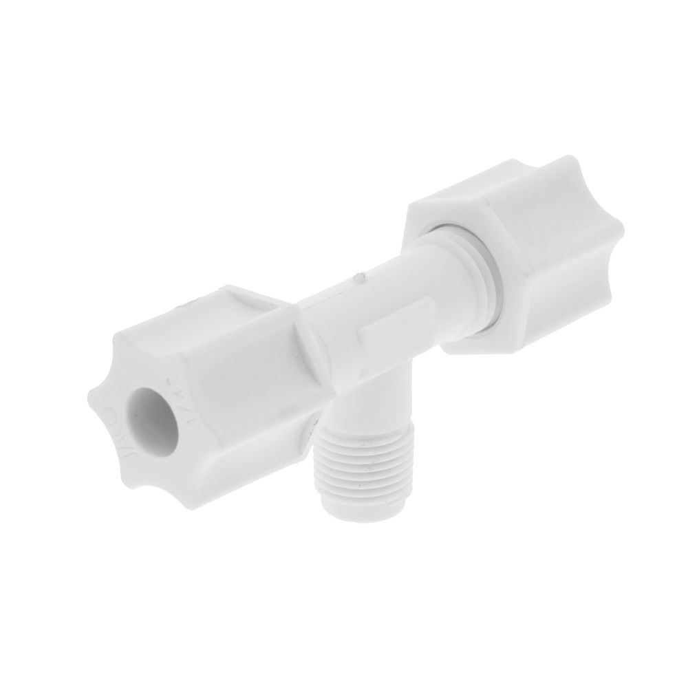 JACO 60-4-2-P-O Polypropylene Male Branch Tee 1/4 OD Tube x 1/8 MPT