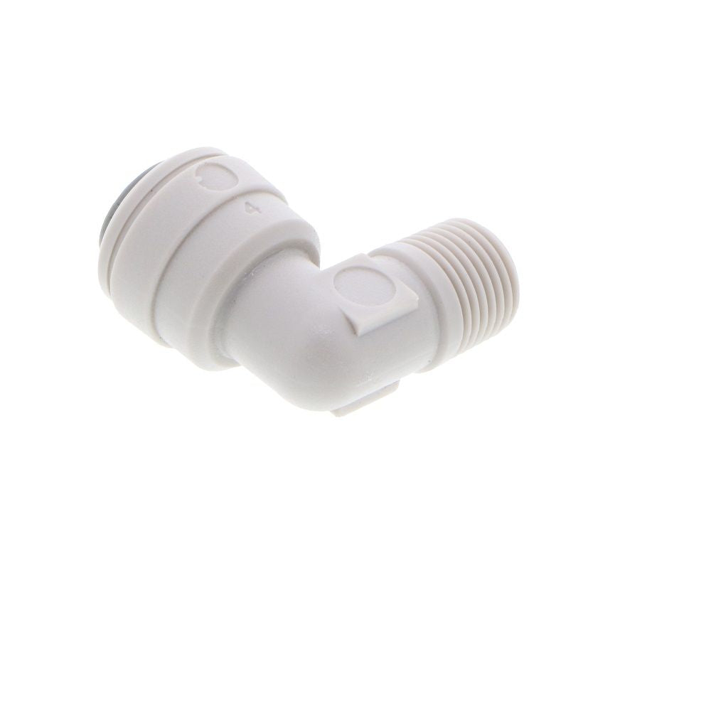 John Guest Fixed Elbow NPTF - 1/4 x 1/8 NPTF