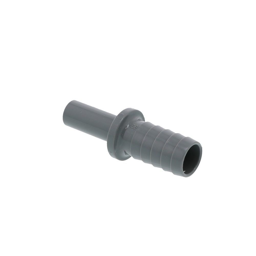 John Guest Stem Barb Connector - 3/8 OD Stem x 1/2 ID Barb
