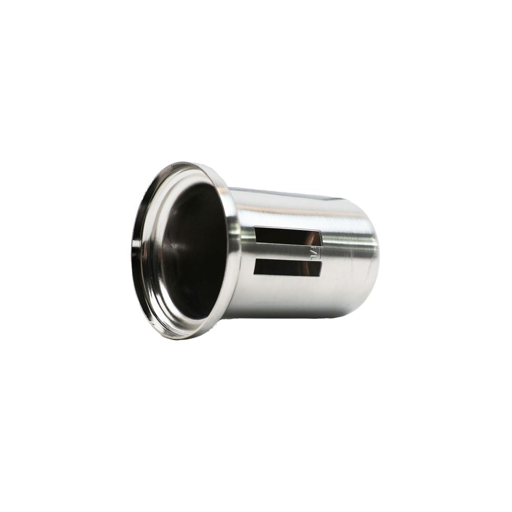 Brass Cover Cap for Twin Inlet Air Gap - Stainless Steel