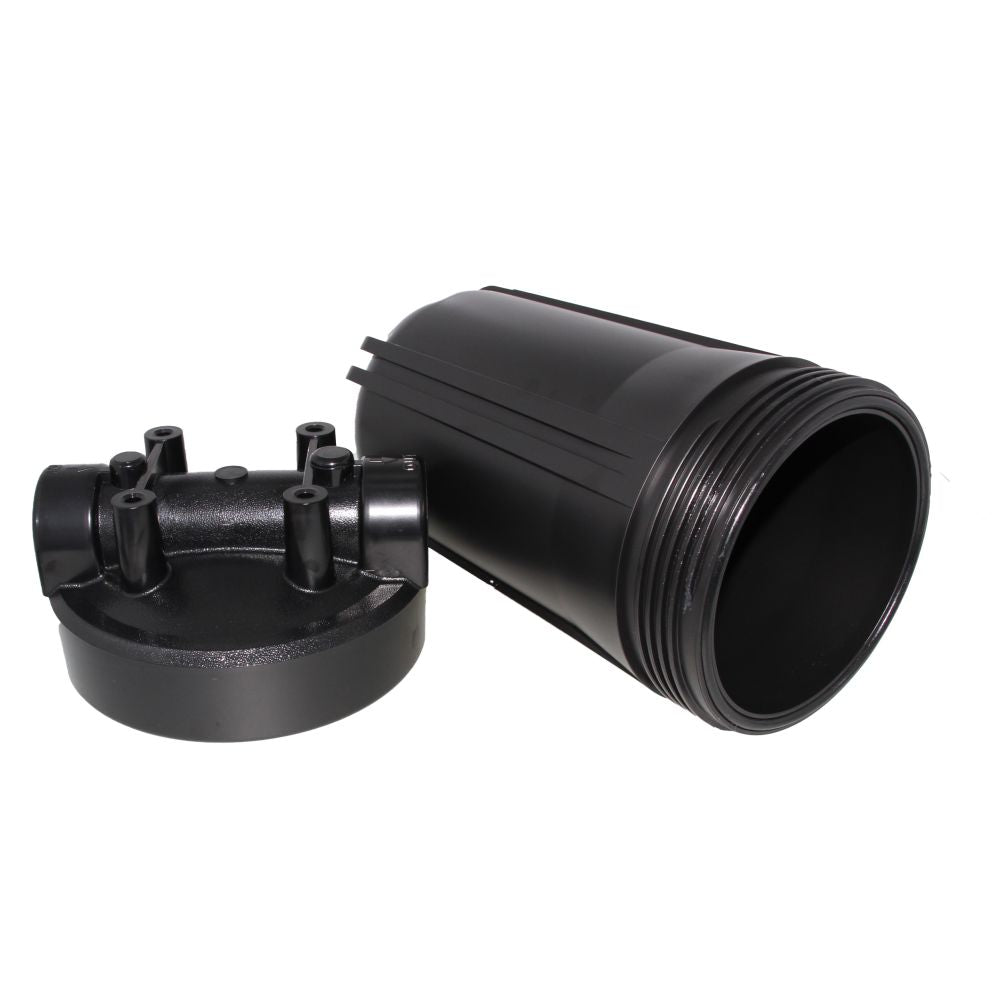 10" Neo-Pure Big Flow Filter Housing Black Cap/Black Sump 3/4" without Pressure Relief
