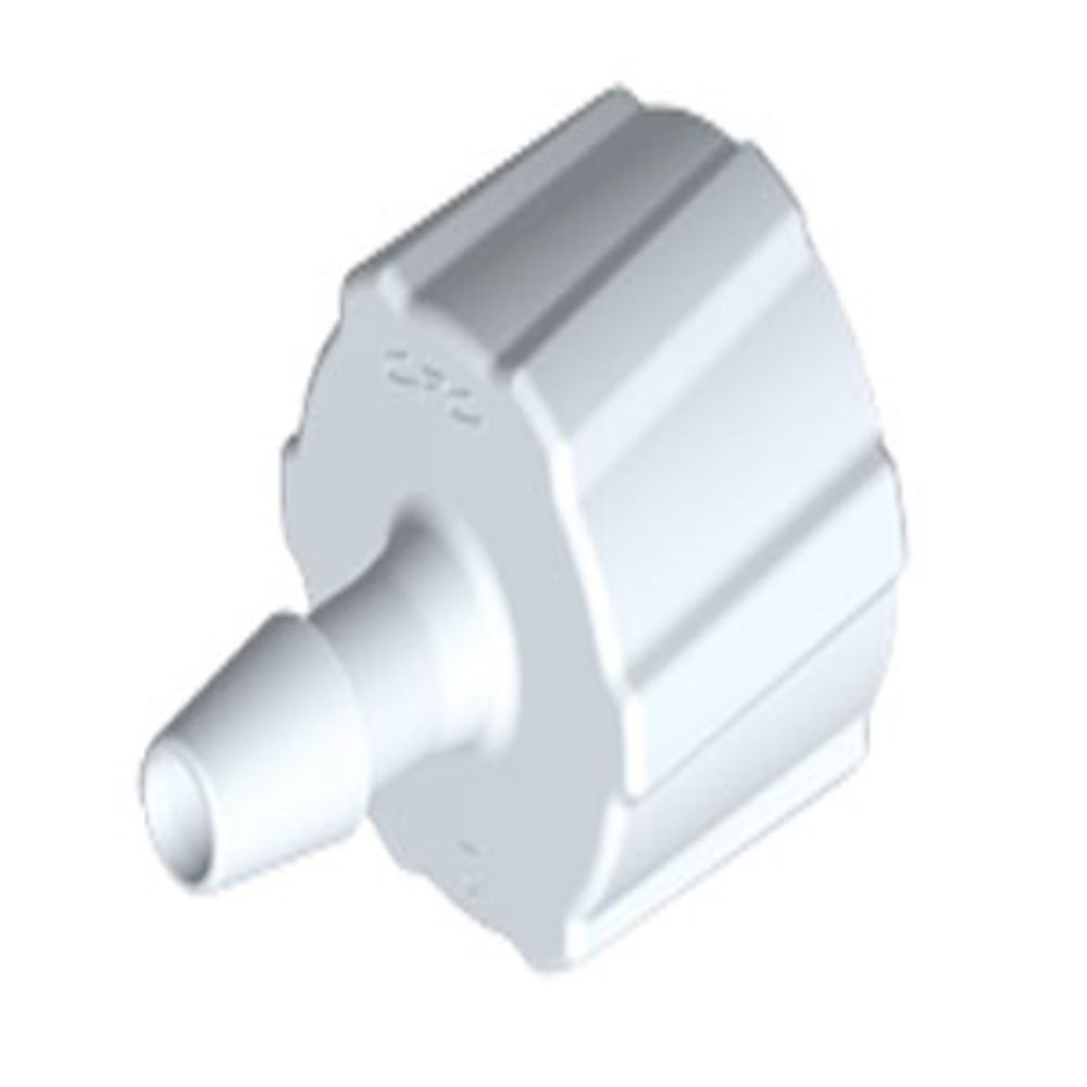 LM3130 Luer Fitting White Nylon Male Luer X 3/32 HB