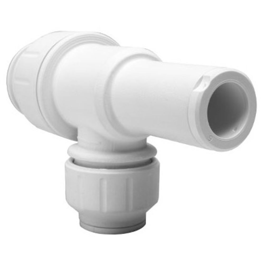 John Guest Stackable Stem Tee - 3/4 CTS x 3/4 CTS Stem x 3/4 CTS Branch