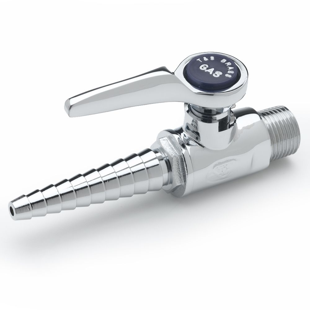 T&S Brass BL-4000-01 Ground Key Hose Cock, 3/8" MNPT Inlet