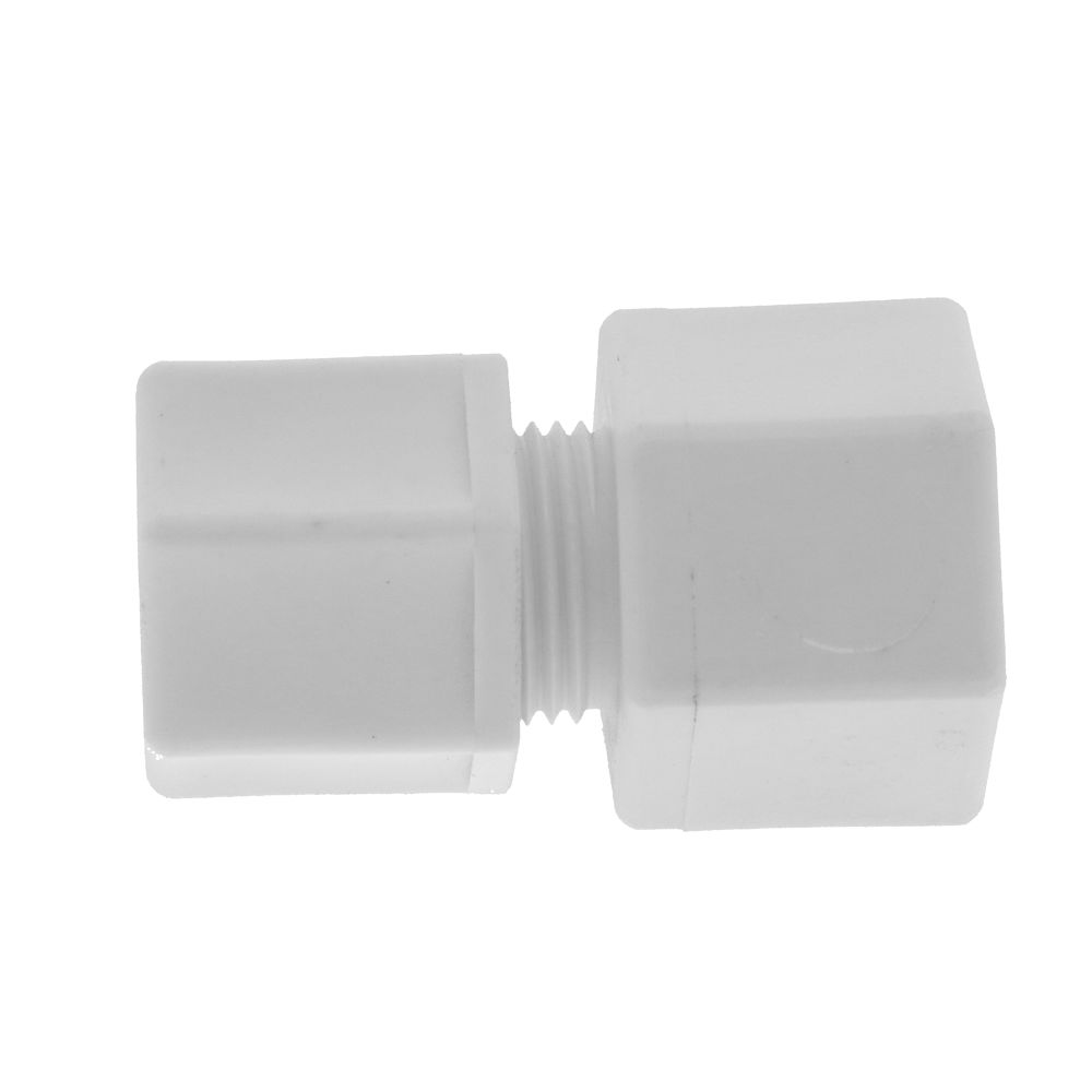JACO 25-6-6-P-O Polypropylene Female Connector 3/8 OD Tube x 3/8 FPT