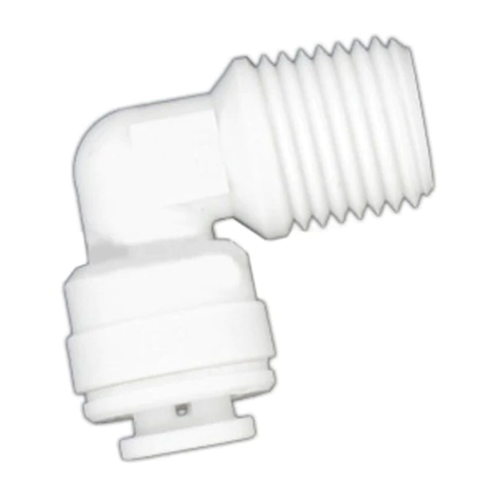Male Elbow Check Valve Stainless Steel - 1/4" Push-in x 1/8" MPT