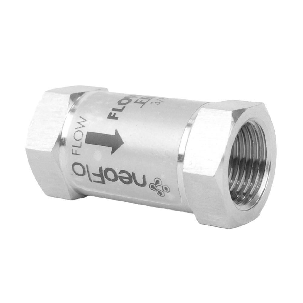 neoFlo Stainless Steel Flow Control 2 gpm 316SS 3/8 FPT