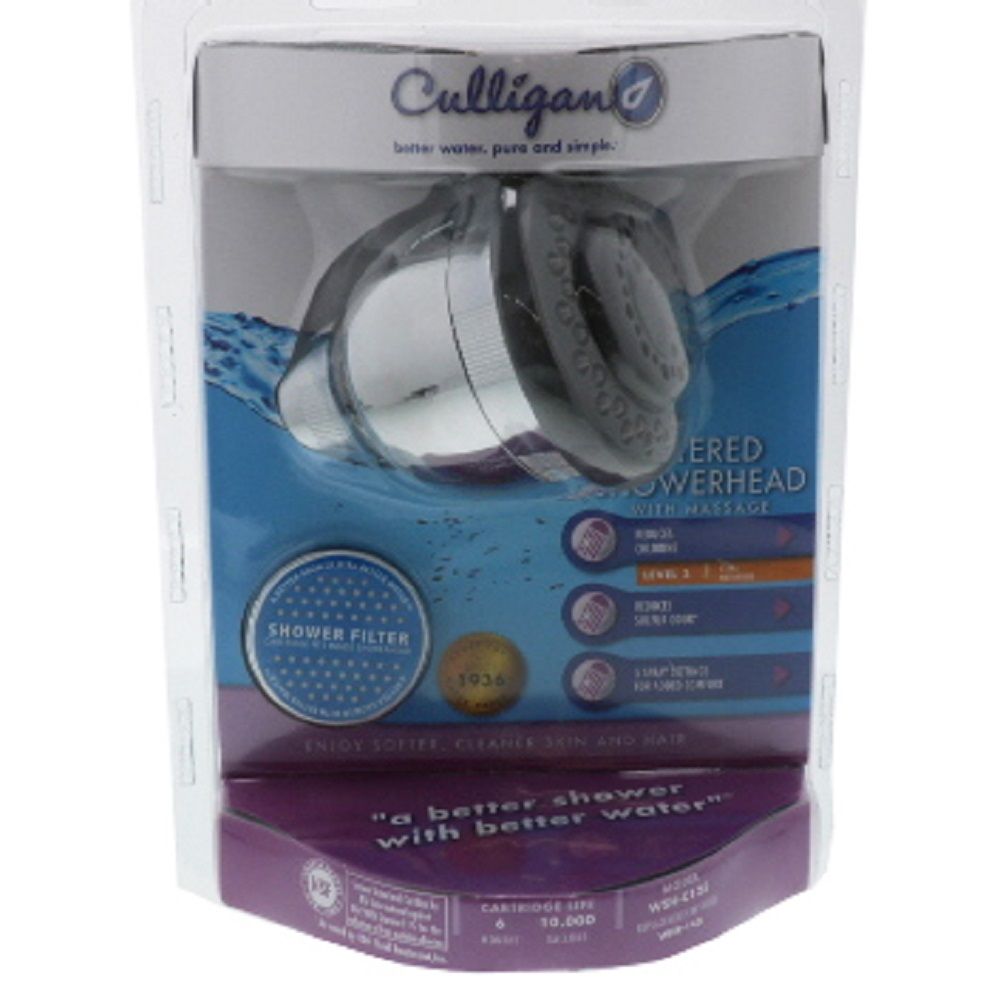 Culligan WSH-C125 Wall-mount Filtered Shower Head