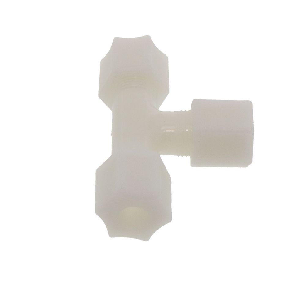 JACO 70-6-N-O Nylon Union Tee 3/8 OD Tube x 3/8 OD Tube x 3/8 OD Tube