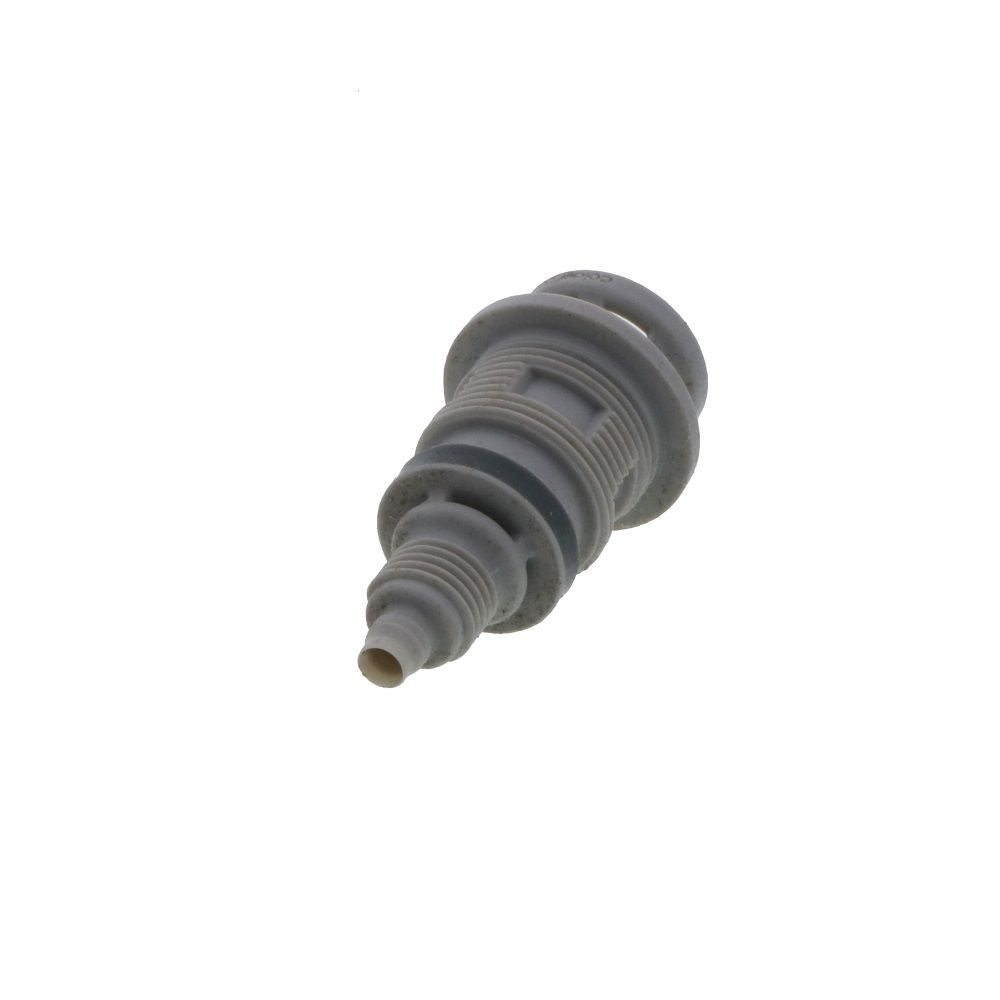 NS2D1204 Valved Panel Mount PTF Coupling Body 1/4 PTF