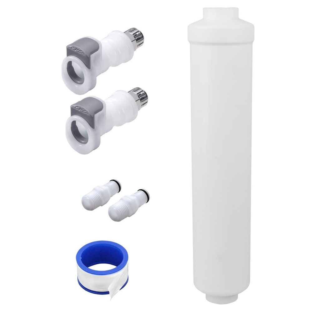 GE SmartWater Compatible Inline Filter Kit w/fittings - GXRTQ