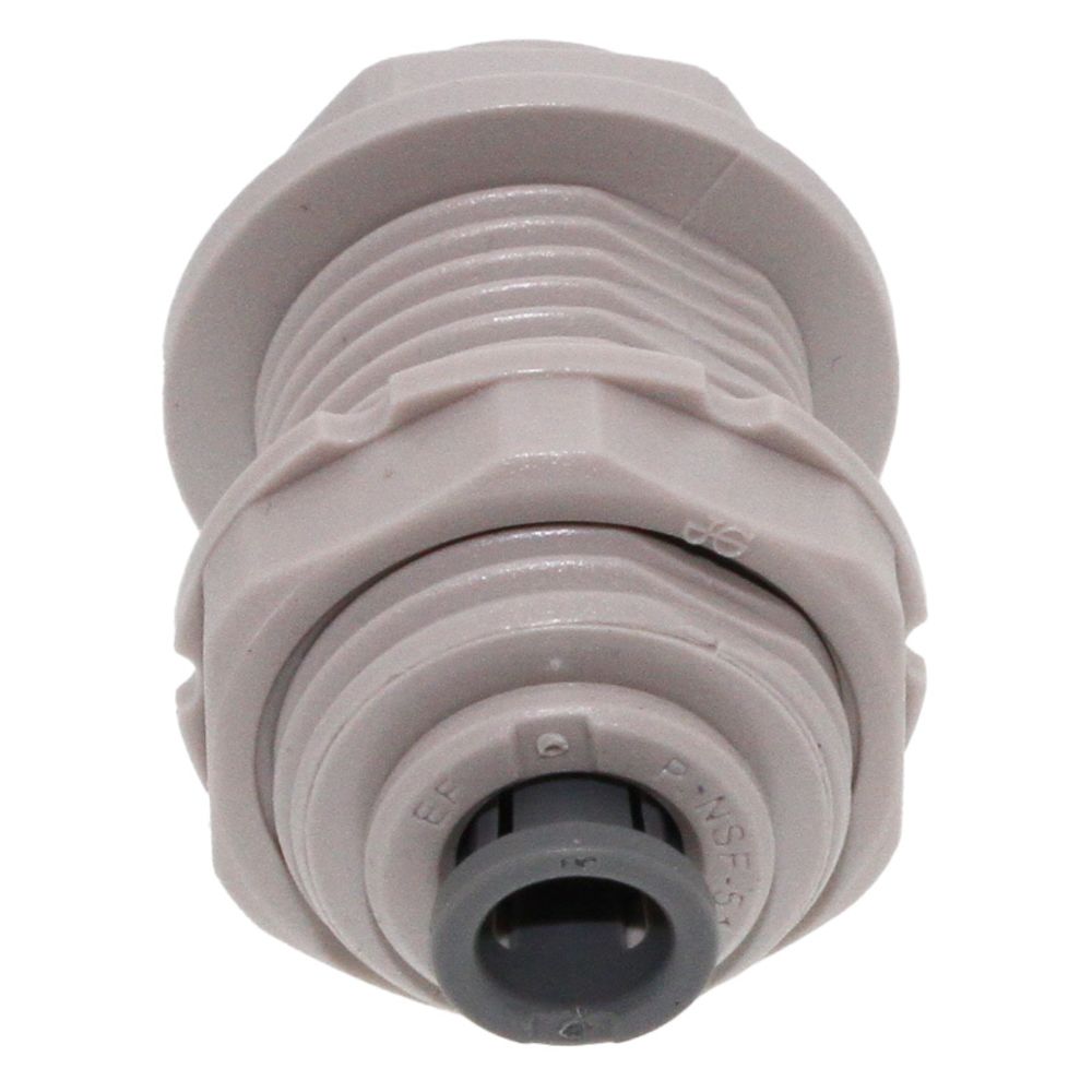 John Guest Bulkhead Union - 1/4 x 1/4