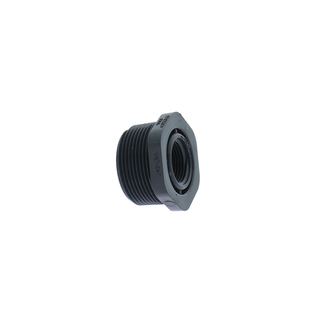 Schedule 80 PVC Bushing 1-1/2" MPT x 3/4" FPT