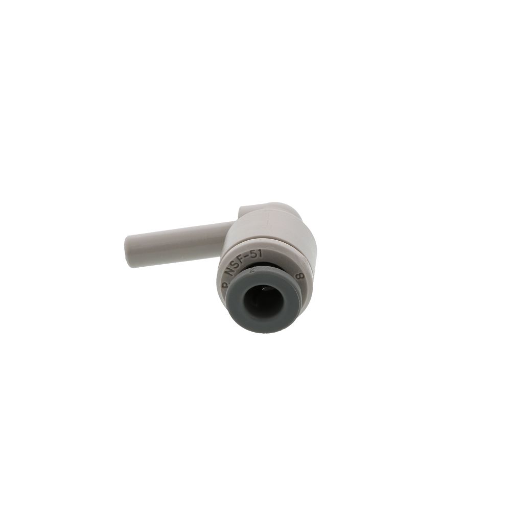 John Guest Stem Elbow Connector - 3/16 Stem x 3/16