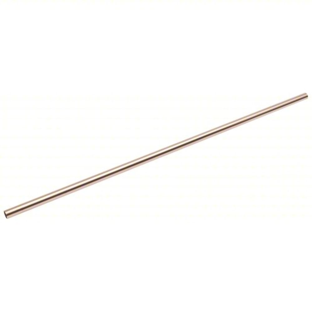 Rigid Copper Tubing, 1/4" ID, 4" Length, Type K
