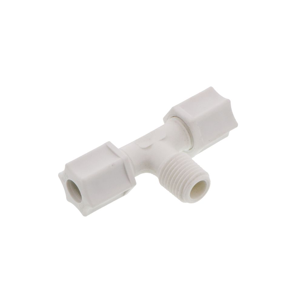 JACO 60-5-4-P-PG Polypropylene Male Branch Tee 5/16 OD Tube x 1/4 MPT