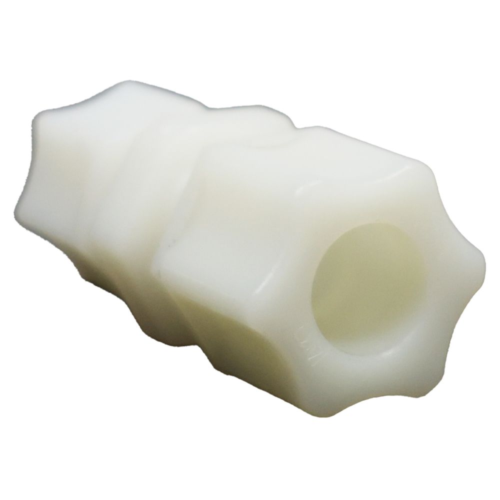 JACO 15-8-6-N-O Nylon Union Connector 1/2 OD Tube x 3/8 OD Tube