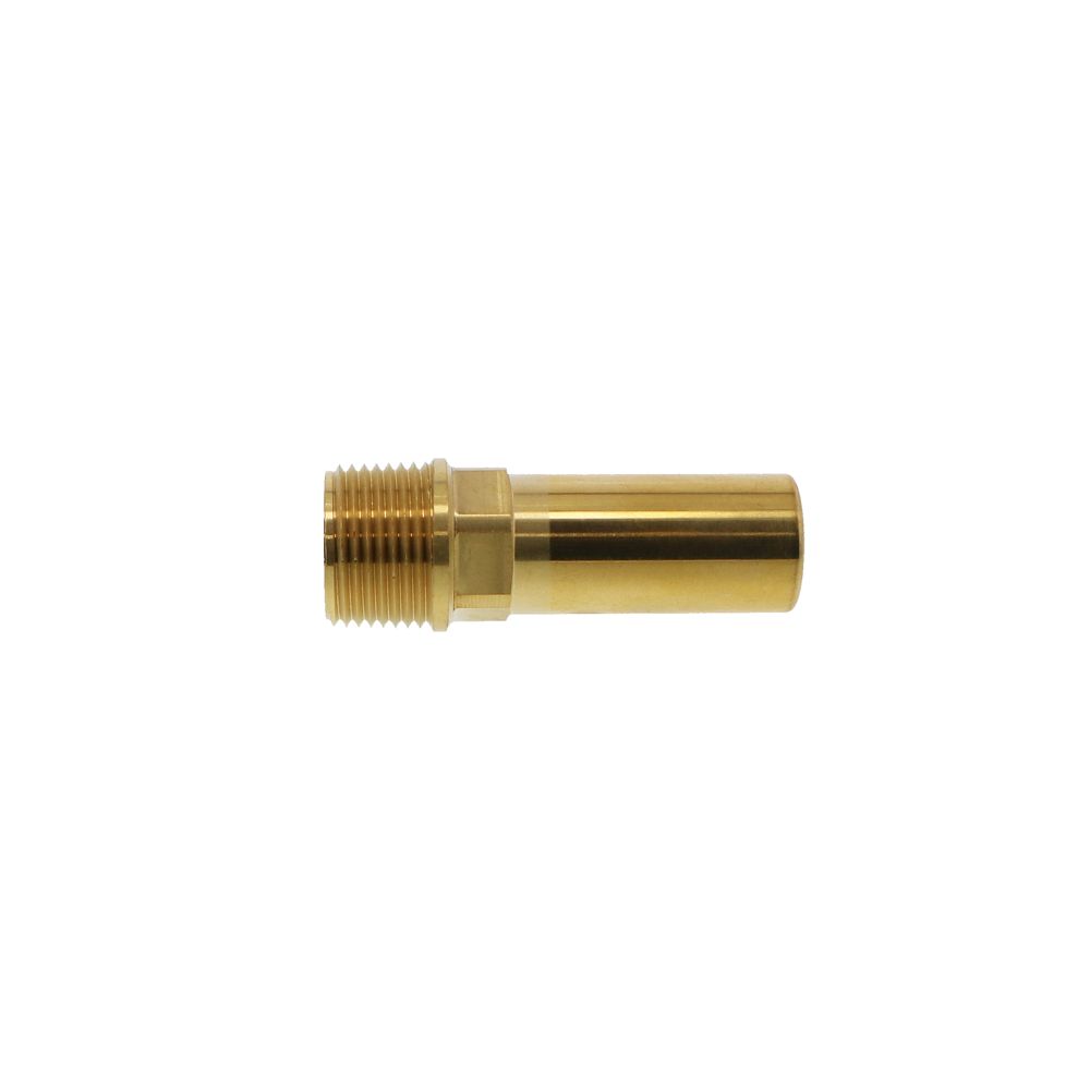 John Guest Brass Male Stem Adapter NPT - 3/4 CTS x 3/4 NPT