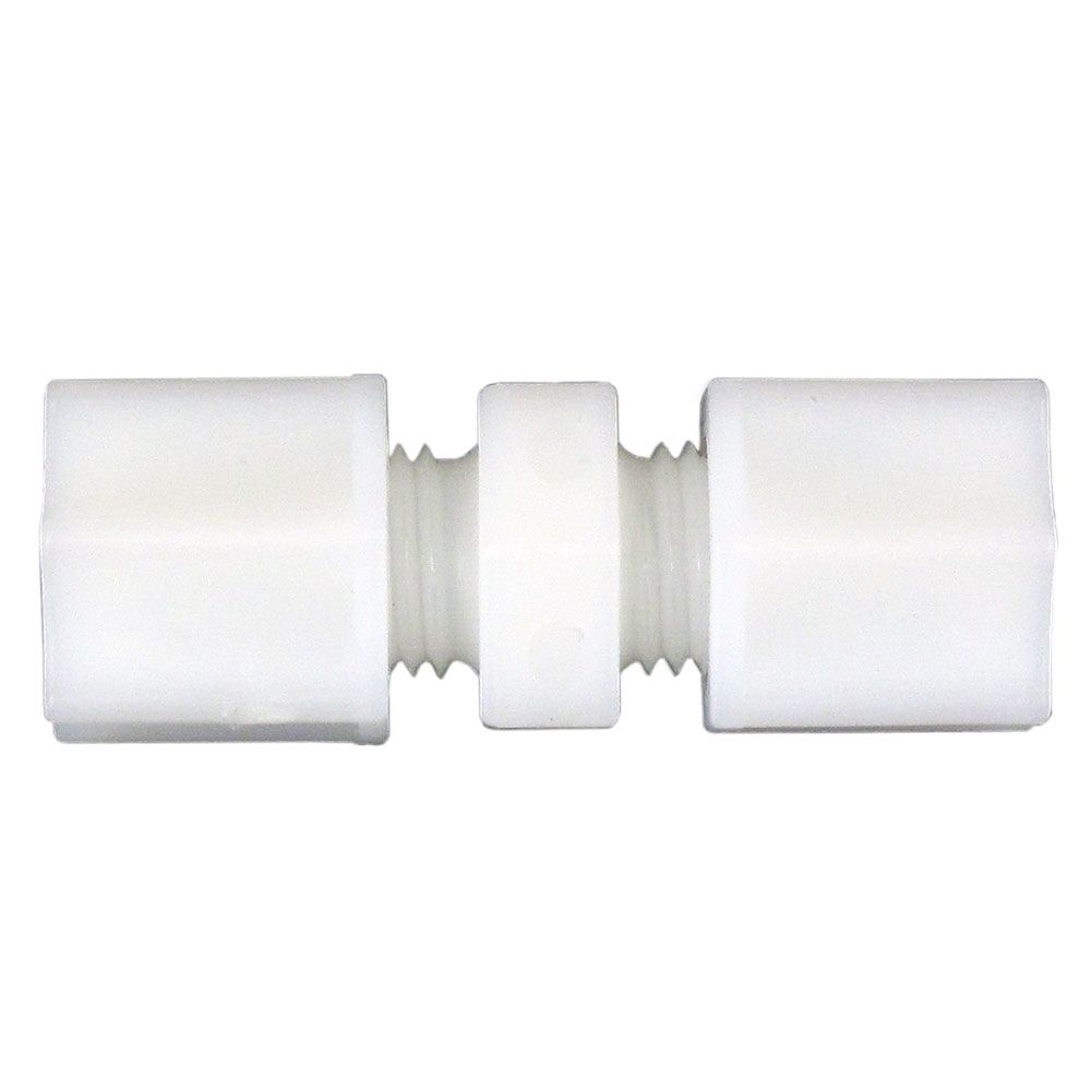 JACO 15-5-N-O Nylon Union Connector 5/16 OD Tube x 5/16 OD Tube