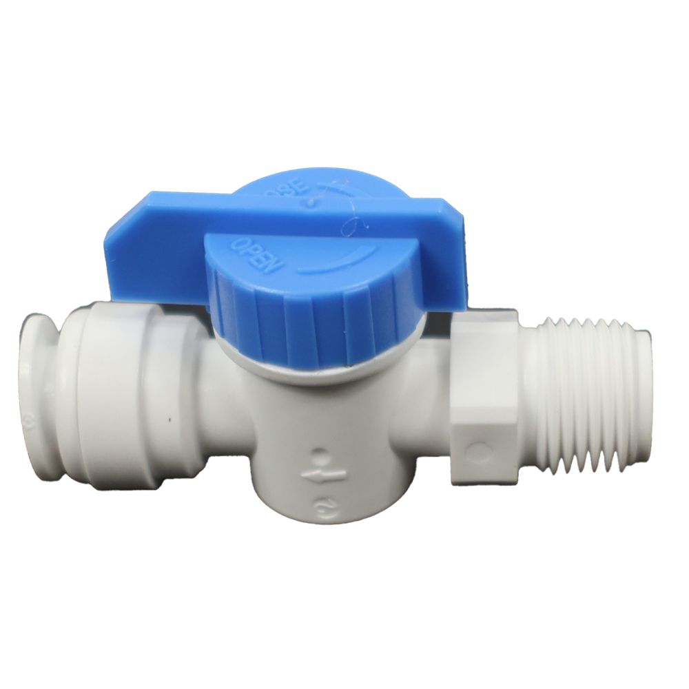 Inline Male Ball Valve 3/8 qc x 3/8 NPT