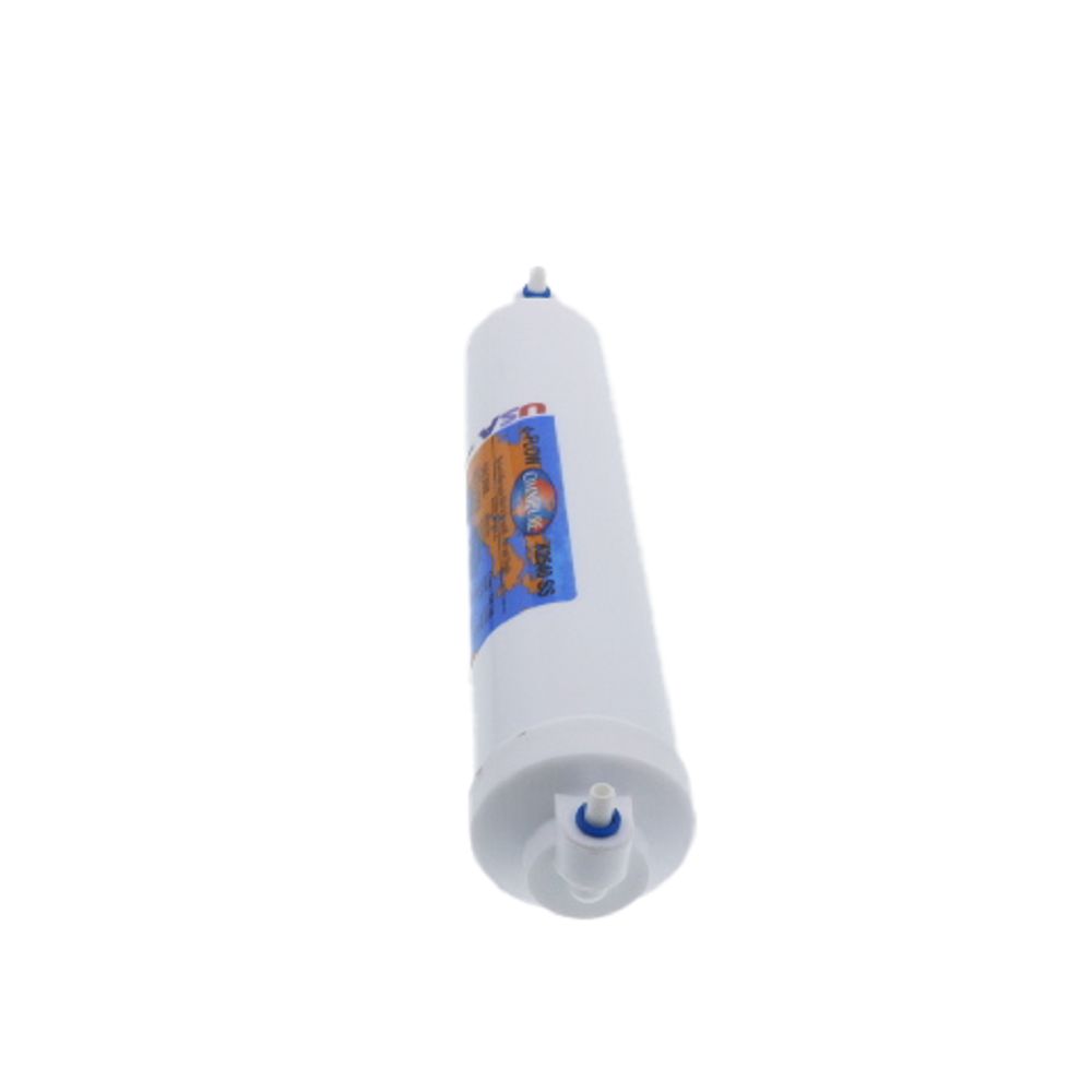 Omnipure Inline K2533-SS/K2540-SS GAC Postfilter - 10" x 2" Filter - 1/4" 90 deg Elbow Quick Connect