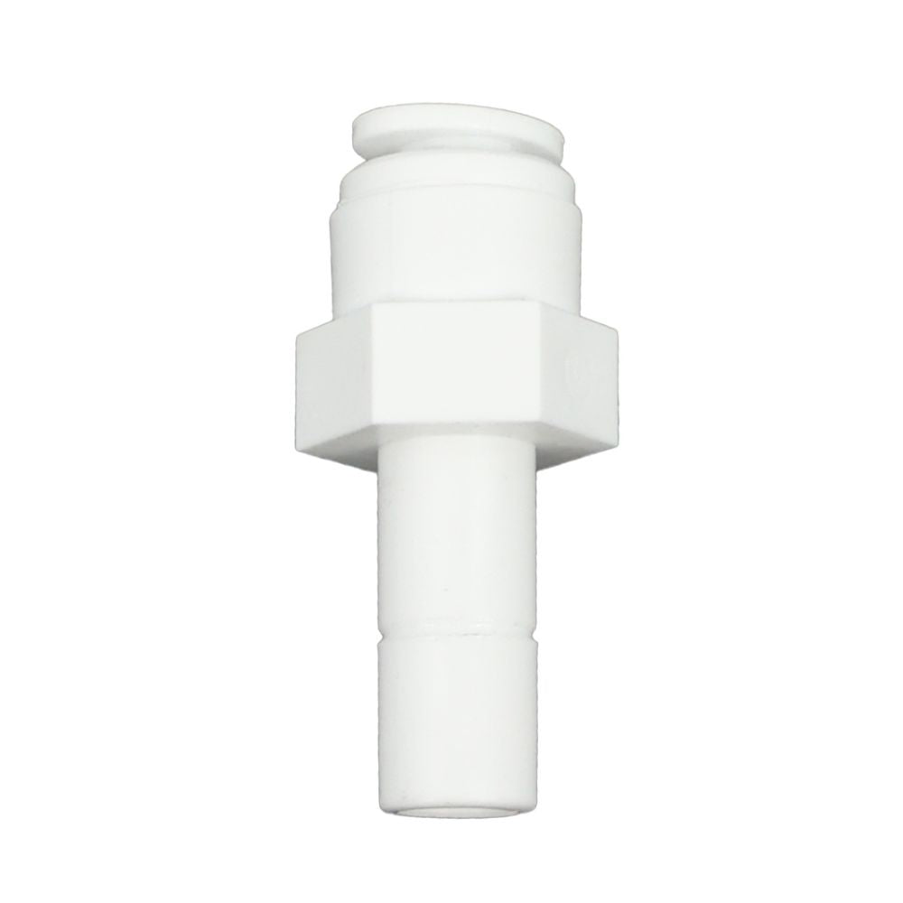 Stem Reducer Acetal 1/4" Tube OD x 3/8" Stem OD