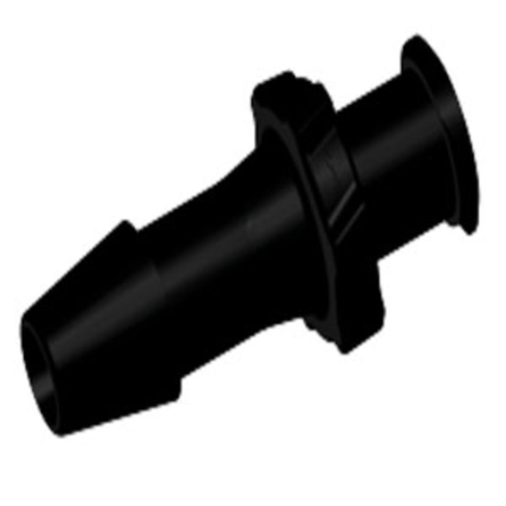 LF6131 Luer Fitting Black Nylon Female Luer X 3/16 HB