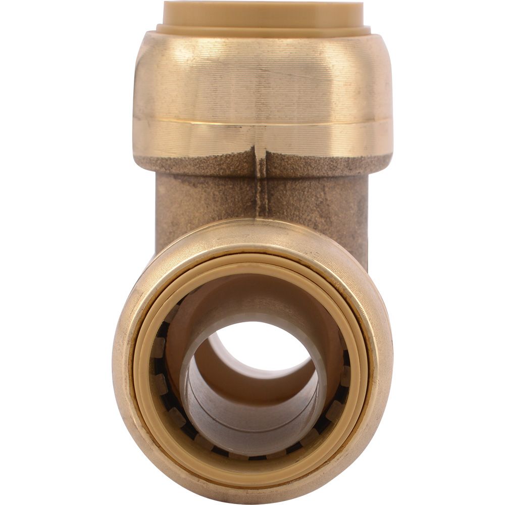 SharkBite® U370LF Lead-Free Brass Push-to-Connect Tee - 3/4" x 3/4" x 3/4"