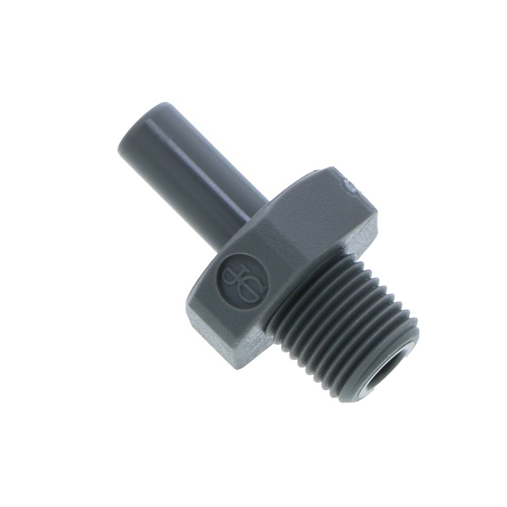 John Guest Stem Adapter NPTF - 1/4 x 1/8 NPTF