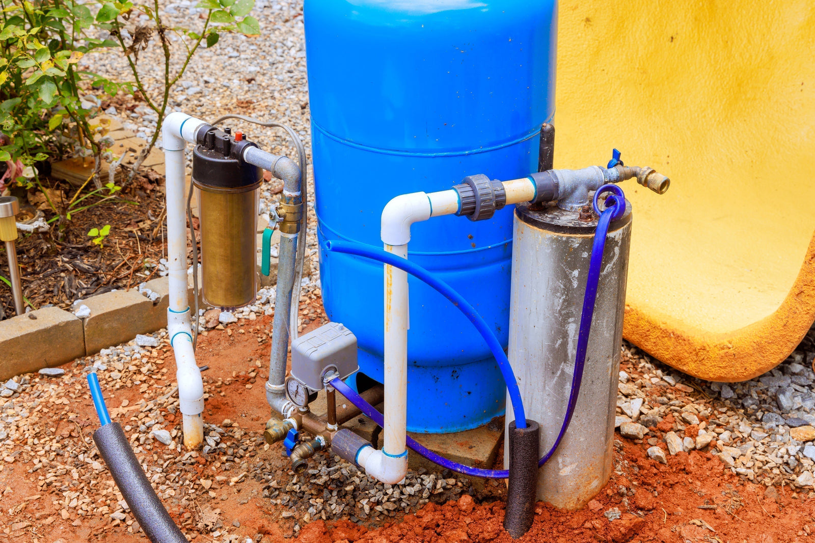 well pressure tank 