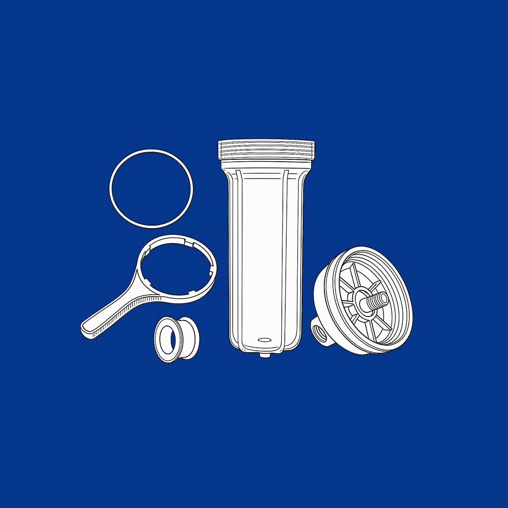 Accessories For Filter Housings & Components – Fresh Water Systems