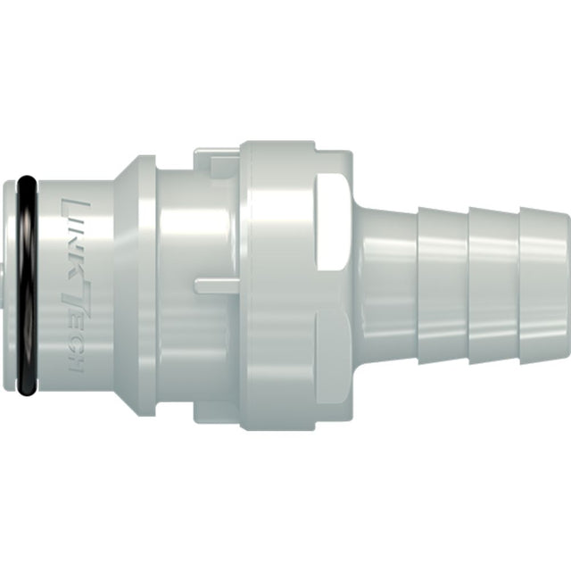 LinkTech 60PP Series Straight Male, Non-valved 1/2" HB, Polypropylene, EPDM