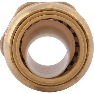SharkBite® U139LF Lead-Free Brass Push-to-Connect Male Adapter - 3/4" x 1" MPT