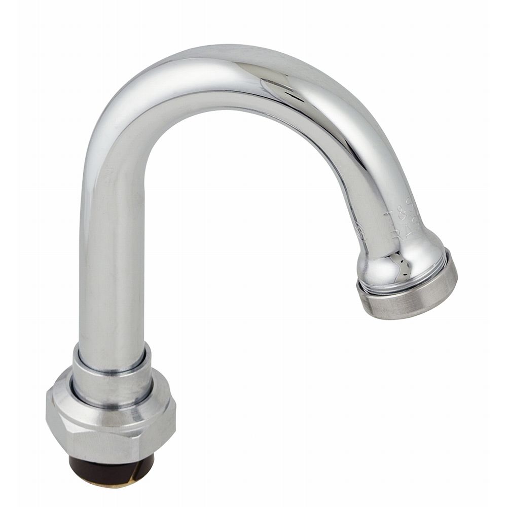 T&S Brass 133X Swivel Gooseneck Faucet, 5-11/16 Spread, 10-3/8 H, 6-3/8 Clearance,New Products : American Fashion Style Bags On Sale