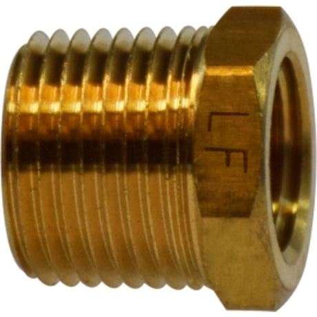 Brass LF 7110 1/2" X 3/8" Hex Bushing