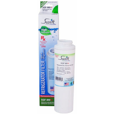 Swift Green SGF-M9 RX Compatible Maytag UKF8001 Refrigerator Filter