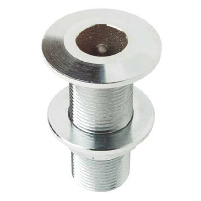 Watts Marine Chrome Plated Thru-Hull Assembly With Nut - 3/4" NPSM