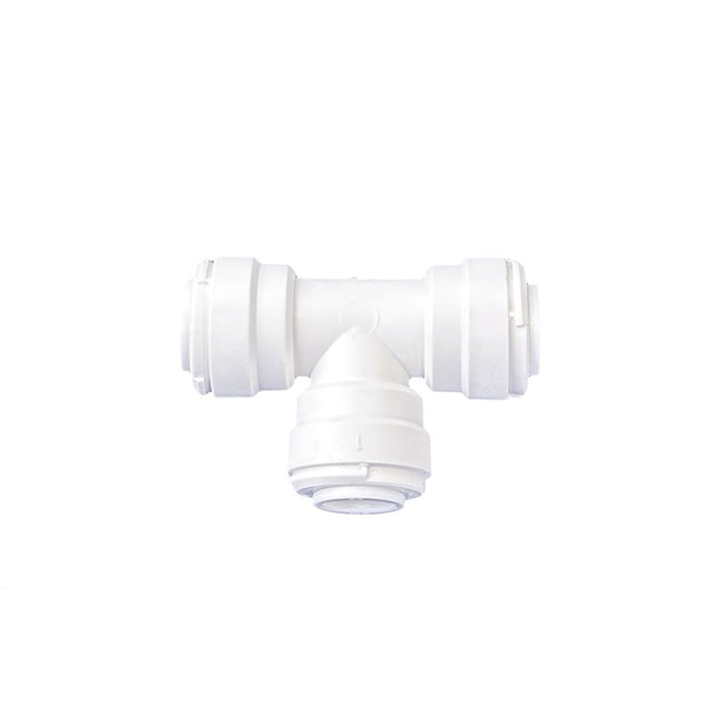 NeoFit - Polypropylene Natural White Union Tee- 1/4" tube OD