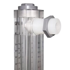 Neo-Pure Adjustable Panel Mount Flowmeter 2-16GPM 1" MNPT