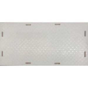 HDPE Ground Protection Mats 4'x8' - White