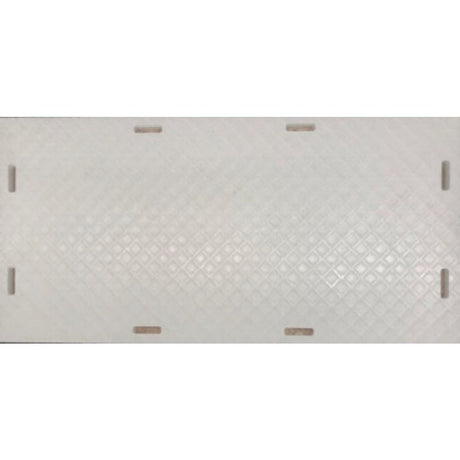 HDPE Ground Protection Mats 4'x8' - White