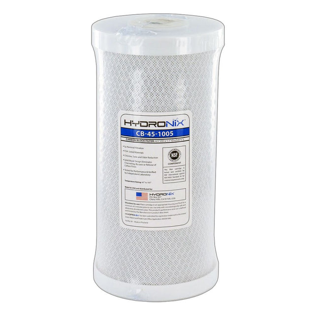 CB-45-1005 9-7/8 x 4-1/2 Coconut Shell Carbon Block 5 mic