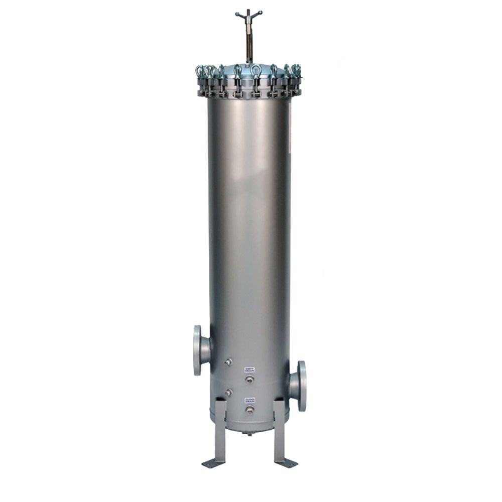 neoPure C&I Housing Multi Cartridge, 21R x 40", Swing Bolt, 304SS, 4" FL, ML, GP