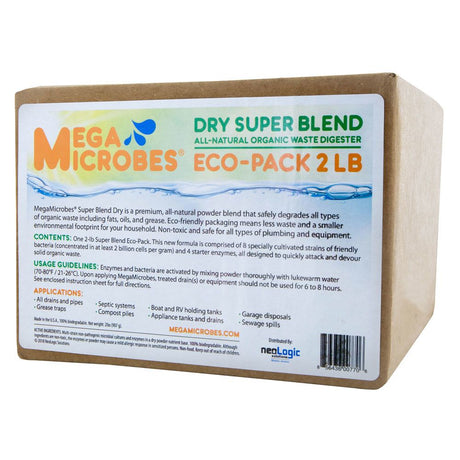 MegaMicrobes Dry Super Blend - Eco Pack 2LB