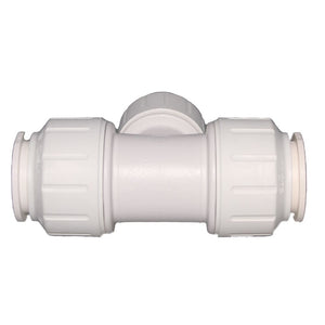 John Guest Reducing Tee - 1 x 1 x 3/4 CTS