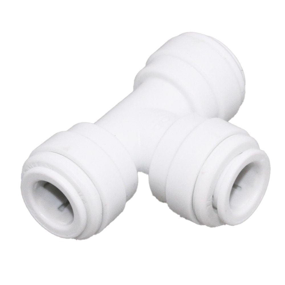John Guest 3/8" Speedfit Union Tee - White