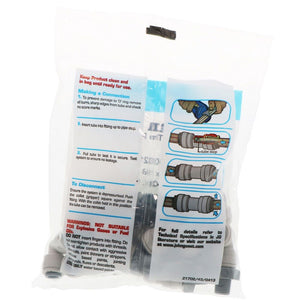 John Guest Swivel Elbow NPTF - 1/4 x 1/8  NPTF