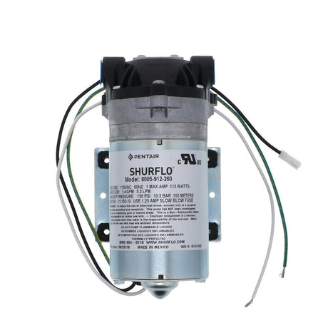 SHURflo 8005-912-260 Demand Pump 1.5 gpm 150 psi 115VAC
