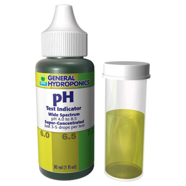 General Hydroponics GH1515 pH Test Kit 1 oz