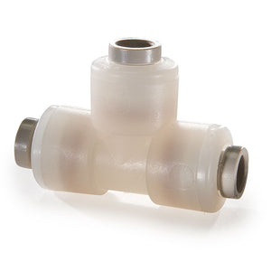 Kynar PVDF Union Tee - 3/8